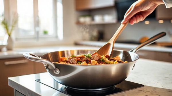 Les avantages d’une poêle inox pour une cuisine saine