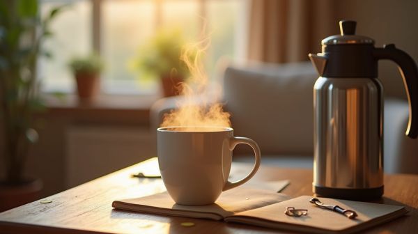 Mug thermos : votre café chaud du matin au soir, où que vous soyez