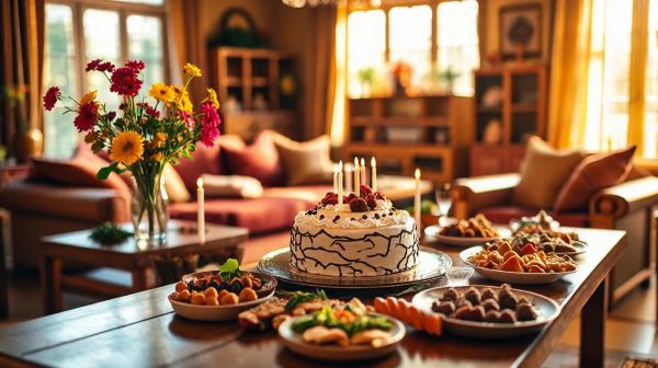 Top conseils pour un anniversaire réussi avec traiteur à domicile