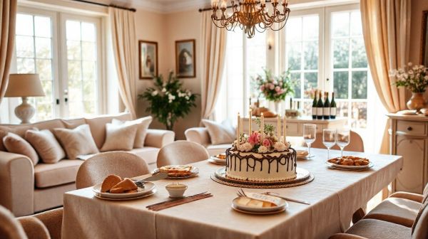 Top conseils pour un anniversaire réussi avec traiteur à domicile
