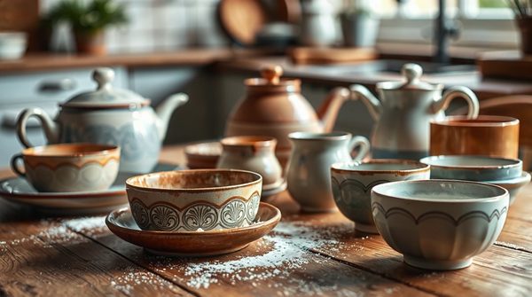 Vaisselle en grès ou porcelaine : les atouts de chaque option